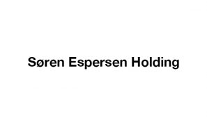 Søren Espersen Holding